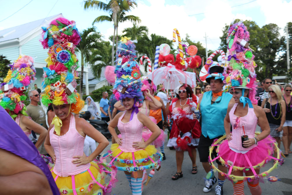 Masquerade March 2018 photo - Duval Street, Key West